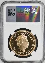 G.Britain 5SOV Rare 2017 Gold 5 Sovereign - 200th Anniversary - NGC PF70 UC- Low Mintage NGC PF 70 ULTRA CAMEO - achterkant.webp