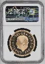 G.Britain 5SOV Historic 2022 Memorial Gold Proof £5 Sovereign - First King Charles III Portrait NGC PF 70 ULTRA CAMEO - achterkant.webp