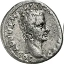 Caligula Silver Denarius AD 37-41 – Divus Augustus