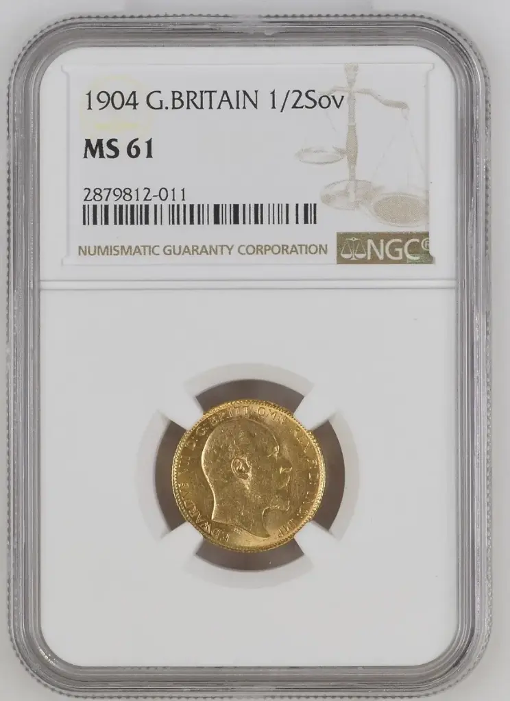 1904 Edward VII Half Sovereign