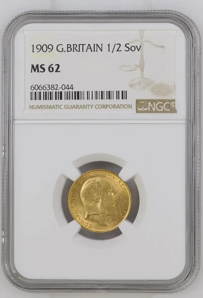 1909 Edward VII Half Sovereign