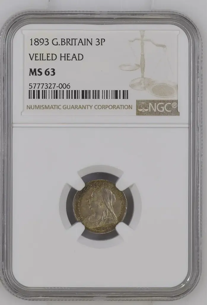 1893 Victoria Threepence