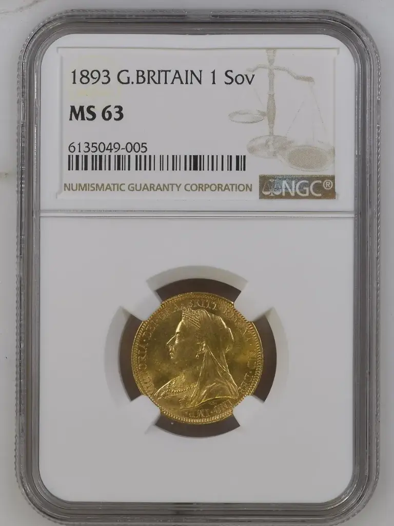 1893 sovereign 