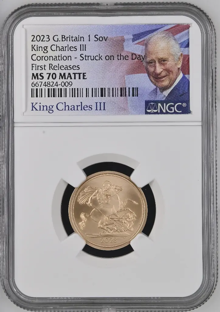 2023 Matte Sovereign - strike on the day - coronation