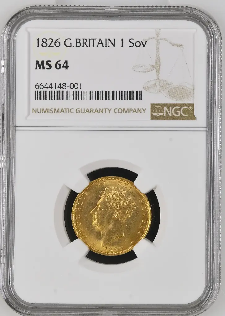 1826 George IV sovereign