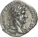 Hadrian Silver Denarius AD 117-138 – Libertas Standing