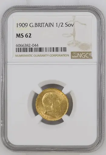 1909 Edward VII Half Sovereign