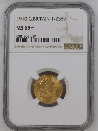 1910 Edward VII Half Sovereign