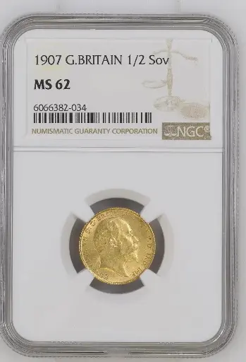 1907 Edward VII Half Sovereign