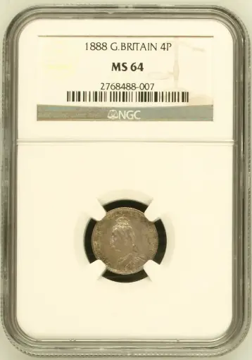 1888 G.BRITAIN 4P