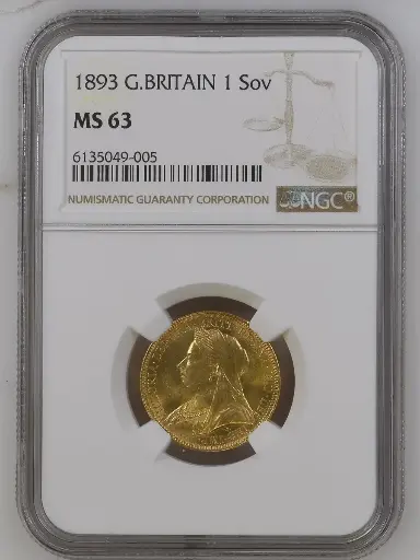 1893 sovereign (SOLD)
